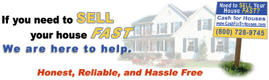 Sell Your House Fast - Cash For Houses